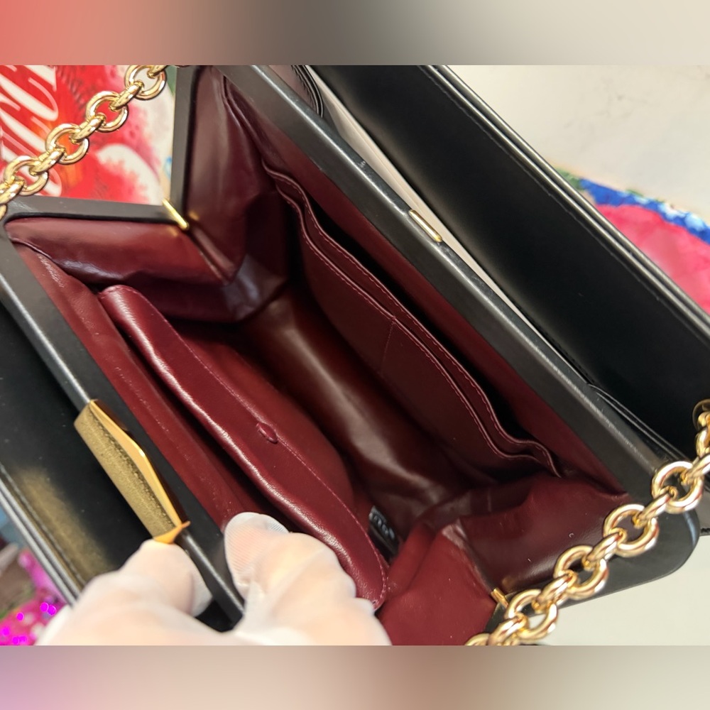 Gucci NWT Zumi Embellished Leather Shoulder Bag In Black ~ Full Inclusion - Picture 14 of 16